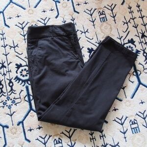 ANN TAYLOR/LOFT SKINNY CHINO CROP PANT - PETITE